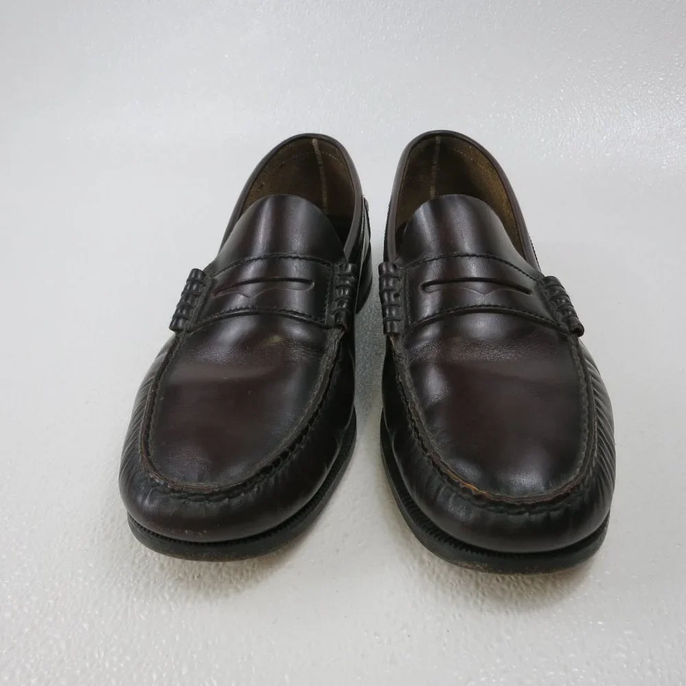 Florsheim FLS Strap Penny Loafers Moccasin Dress Shoes Mens Footwear 10.5 EEE